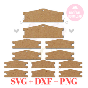 Bow Display Card | 12 Templates | BDC022