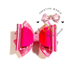 Trendy Hair Bow Template | CWC026