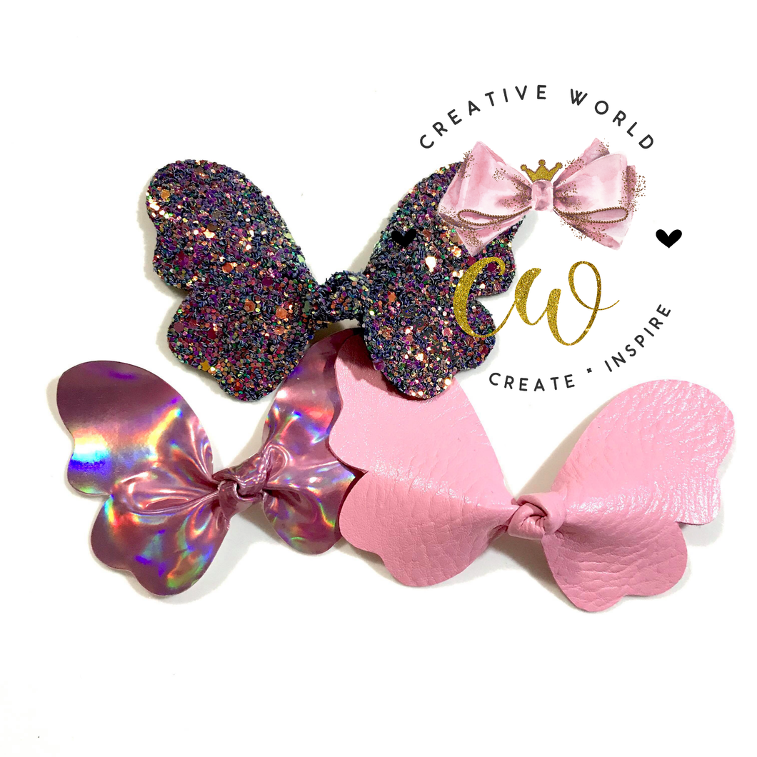 Butterfly Knot Hair Bow Template | CWC048