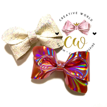 Load image into Gallery viewer, New Cute Mini Pinch Hair Bow Template | CWC138
