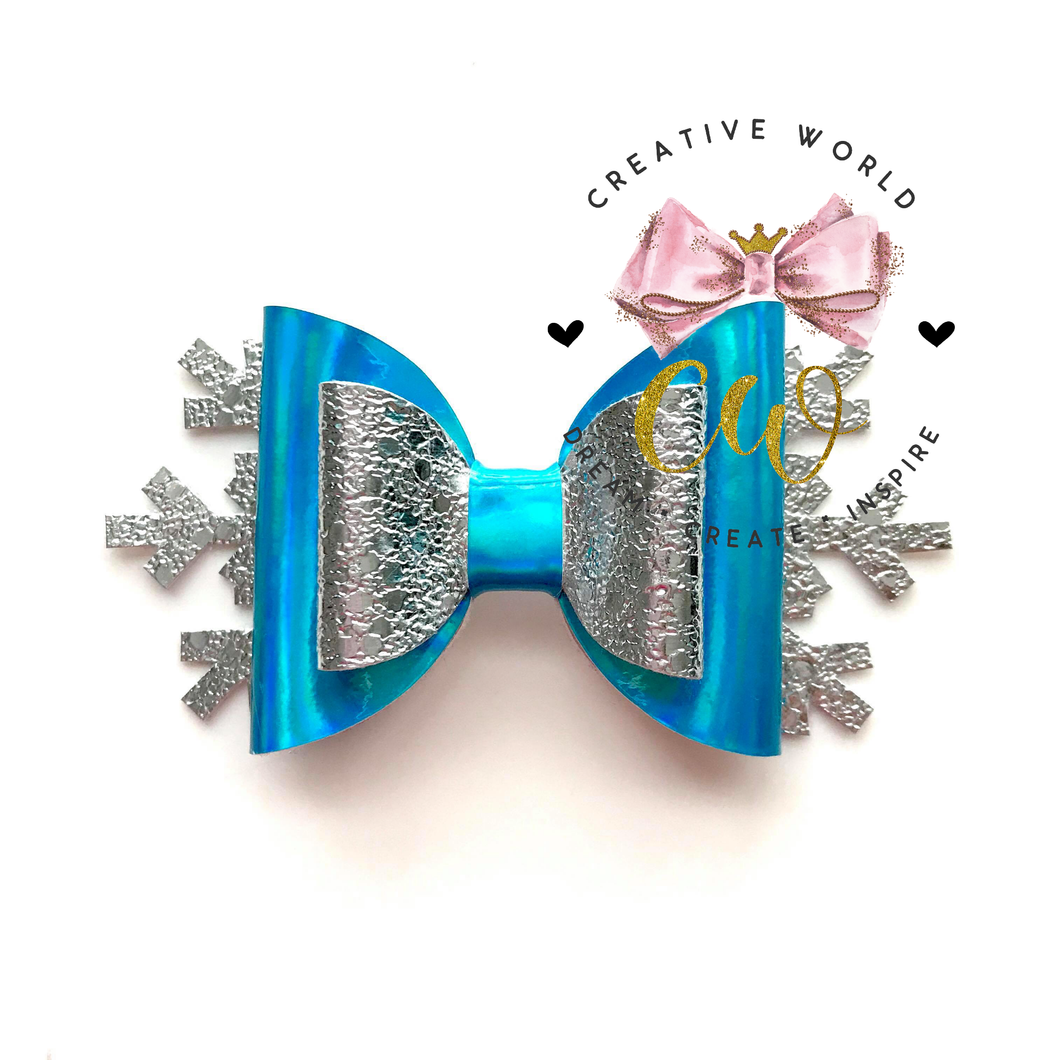 Queenie Princess Hair Bow Template | CWC003