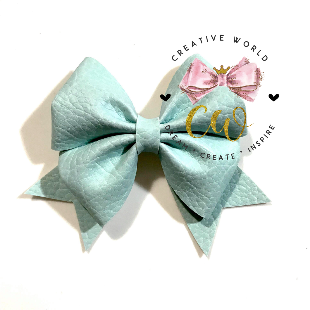 Lovely Classic Pinch Hair Bow Template | CWC051