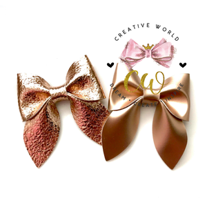 New Classic Pinch Hair Bow Template | CWC011