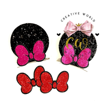 Load image into Gallery viewer, Mouse Ear Hair Bow Template | CWC041
