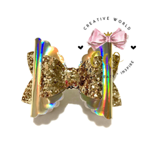 Load image into Gallery viewer, Elegance Classic Hair Bow Template | CWC128

