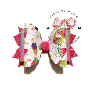 New Classic Hair Bow Template | CWC145