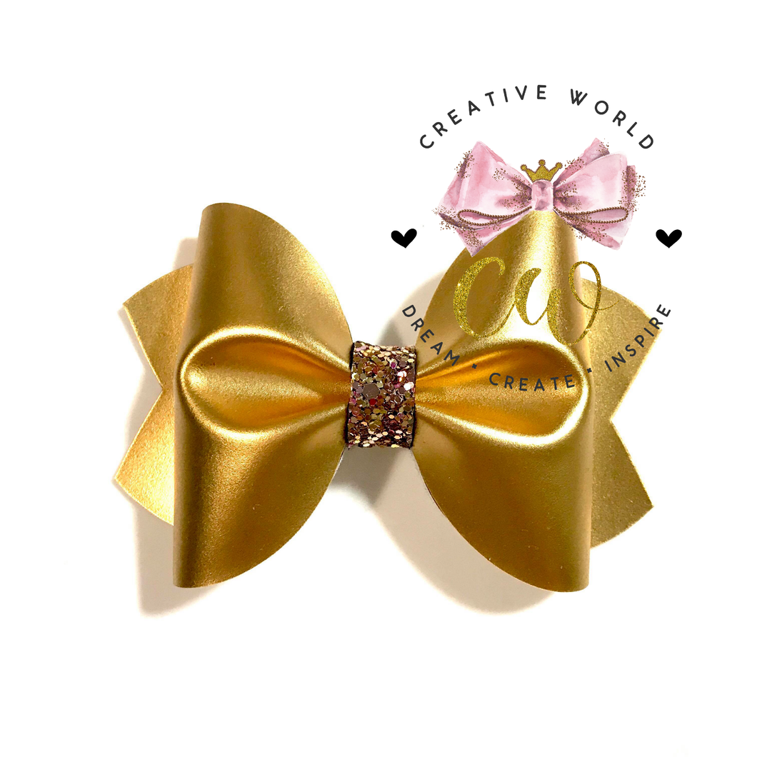 Trendy Pinch Hair Bow Template | CWC047