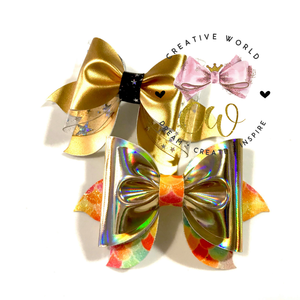 New Classic Pinch Hair Bow Template | CWC111