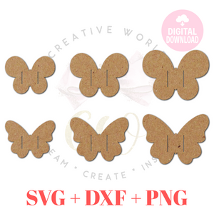 Bow Display Card | 6 Templates | BDC012