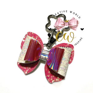 New Key Chain Hair Bow Template | CWC148