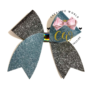 Cheer Hair Bow Template | CWC122