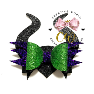 Evil Hair Bow Template | CWC110