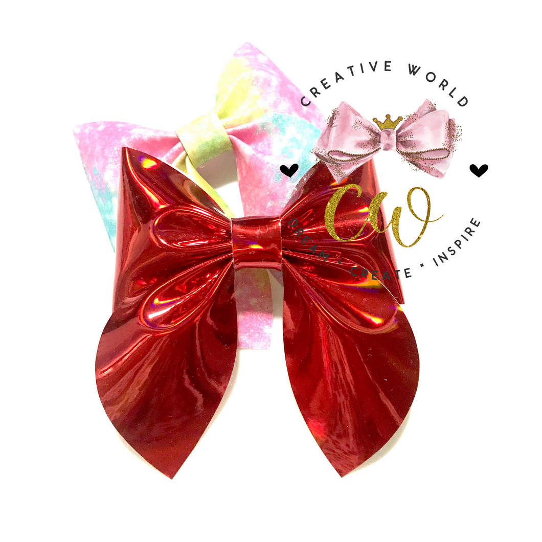 Classic Pinch Hair Bow Template | CWC113