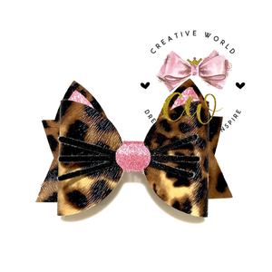 Cat Hair Bow Template | CWC137