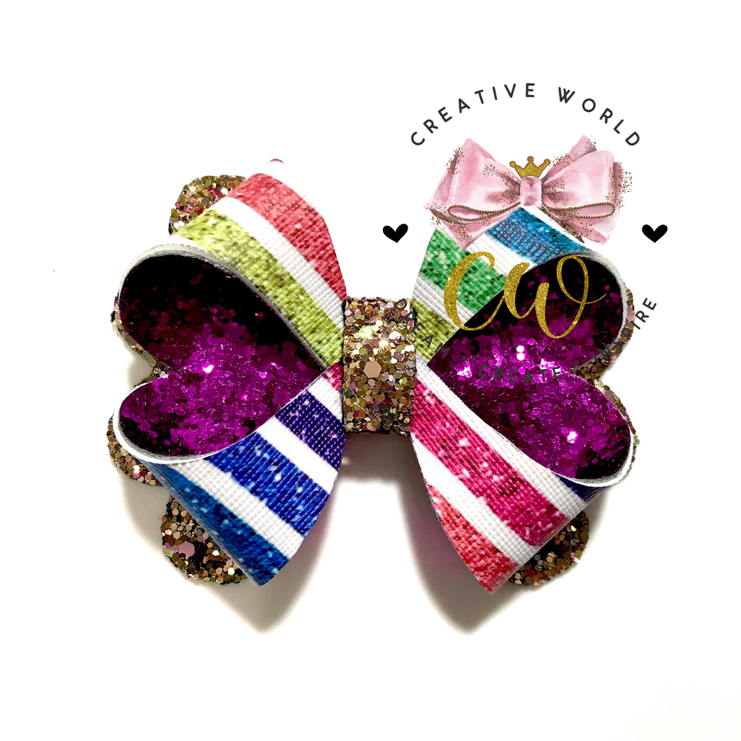 New Lovely Hair Bow Template | CWC100