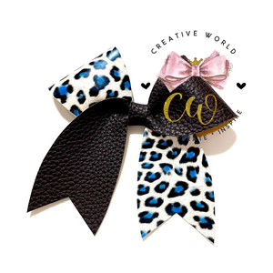 Cheer Pinch Hair Bow Template | CWC059