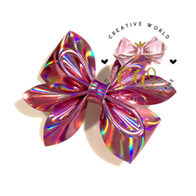 Load image into Gallery viewer, New Classic Pinch Hair Bow Template | CWC096
