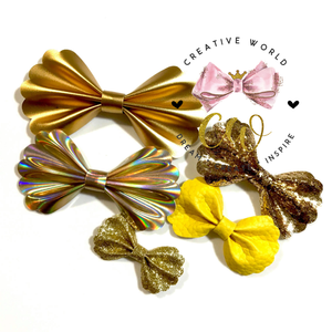 5 in 1 Scallop Pinch Hair Bow Template | CWC008