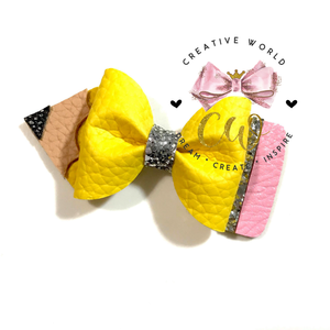 Pencil Pinch Hair Bow Template | CWC080