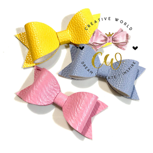 Classic Hair Bow Template ~ 2 Sizes | CWC065