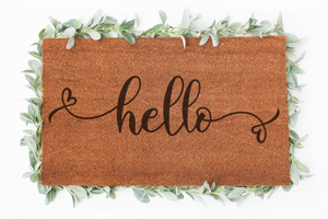 Hello Doormat svg | Hello svg | Welcome svg | Home Decor svg