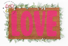 Load image into Gallery viewer, Love Doormat svg | Valentine&#39;s Day Doormat svg | Home Decor svg
