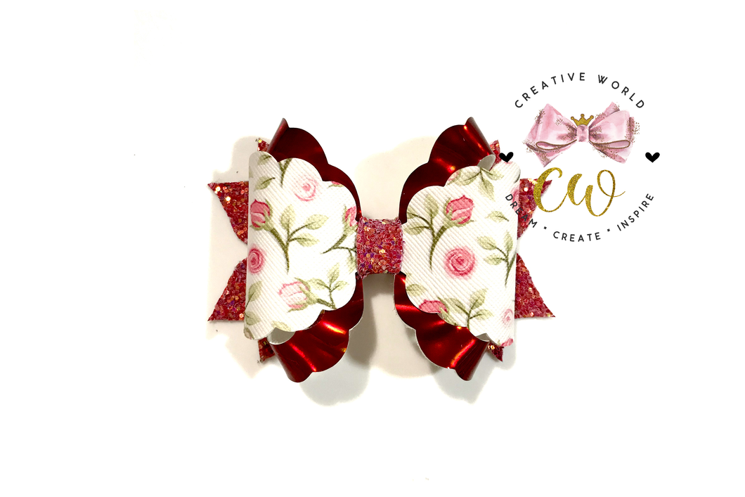 New Delicacy Hair Bow Template | CWC166