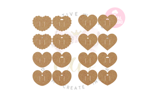 Bow Display Card | 16 Templates | BDC009