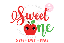 Load image into Gallery viewer, Bundle of 12 ~ Sweet One SVG | Apple One SVG | Baby 1st Birthday SVG
