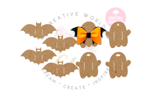 Bow Display Card | 8 Templates | BDC025