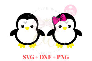 Cute Little Penguin svg | Penguin svg