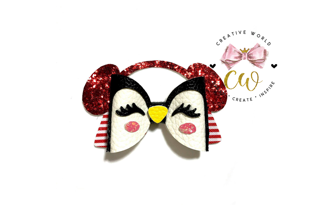 Penguin Hair Bow Template | CWC163