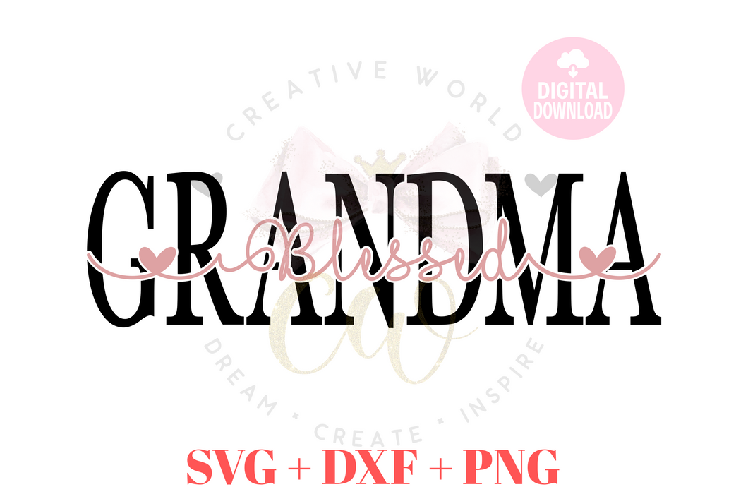 Blessed Grandma svg | Blessed svg | Grandma svg