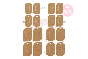 Bow Display Card | 16 Templates | BDC031