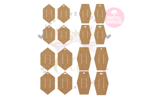 Bow Display Card | 16 Templates | BDC032