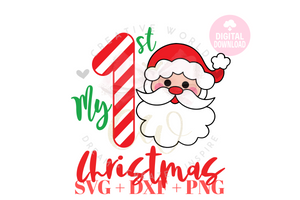 Baby 1st Christmas SVG | First Christmas SVG