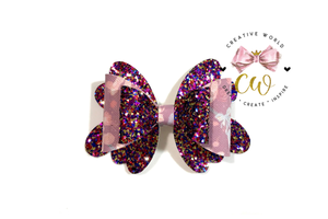 New Classic Hair Bow Template | CWC153