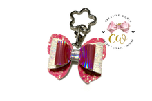 Load image into Gallery viewer, New Key Chain Hair Bow Template | CWC148
