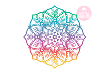 Load image into Gallery viewer, Mandala | Mandala SVG | Ombre SVG | Boho SVG
