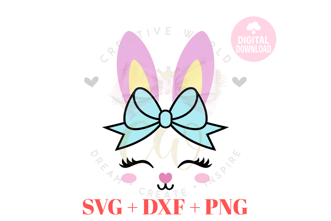 Easter svg | Easter Bunny svg | Bunny Face svg | Bunny svg