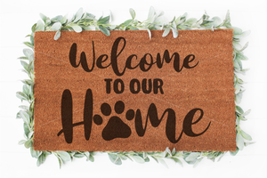 Welcome to our Home svg | Welcome svg | Doormat svg | Home Decor svg