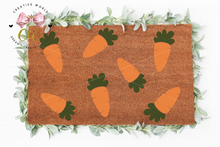 Load image into Gallery viewer, Easter Carrot doormat svg | Easter doormat svg | Home Decor svg
