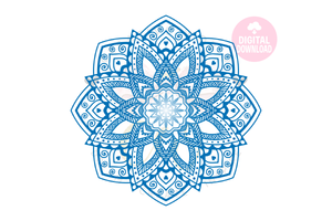 Mandala | Mandala SVG | Ombre SVG | Boho SVG