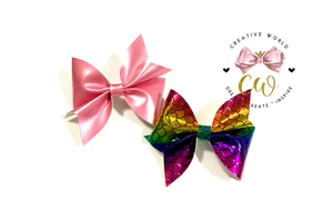 Lovely Classic Pinch Hair Bow Template | CWC071