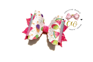 New Classic Hair Bow Template | CWC145