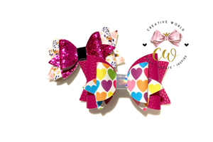 New Classic Hair Bow Template | CWC030