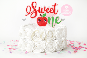 Sweet One SVG | Apple One SVG | My 1st Birthday SVG