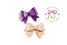 Load image into Gallery viewer, Mini Classic Hair Bow Template | CWC043
