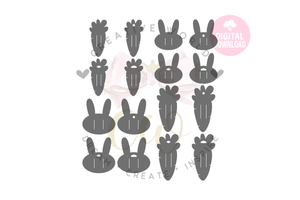 Bow Display Card | 16 Templates | BDC027