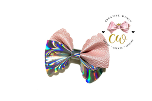 Scallop Pinch Hair Bow Template | CWC160